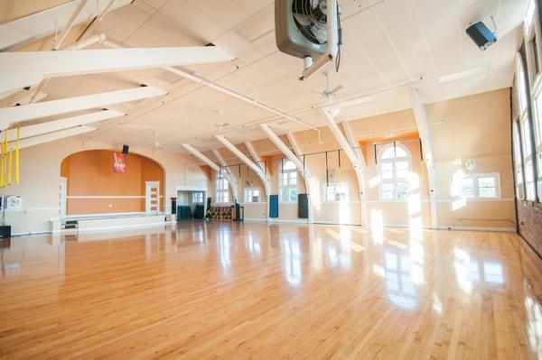 Large fitness studio