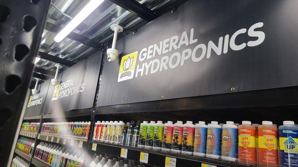 Fully Stocked on General Hydroponics Nutrients.