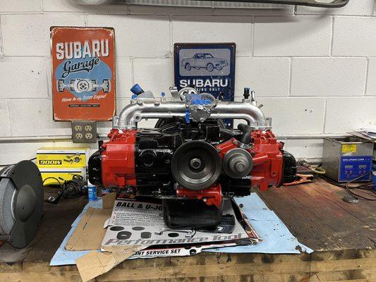 Subaru ea71 engine refresh for the 1979 Subaru brat