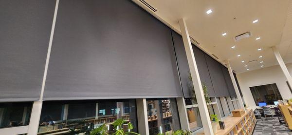 Motorized Roller shades