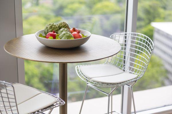 This Atlanta condo (with lovely views) is all about Mid-Century Modern design and decor.