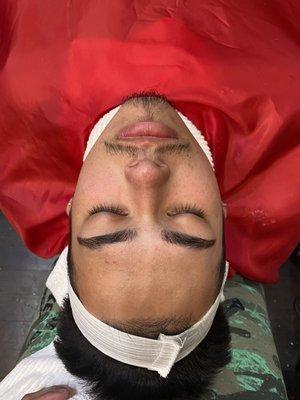 Men get facials to! 
Amazing Glowing Skin after a Premium Facial