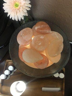 Himalayan Salt Stone Massage is an innovative healing technique using warm, hand-carved salt crystals