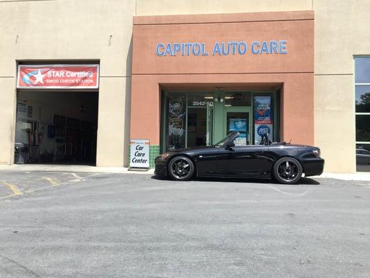 We keep our cars as clean as we keep our shop!