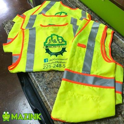 CUSTOM VESTS 
 
 Create Yours Today!!
 Call 225-788-5446
 
 Or visit us in-person at 26207 LA-16, Denham Springs, LA 70726