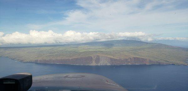 Lanai Island - coming in for landing