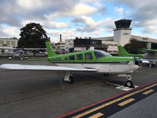 Meet Annelie, She's a 1977 Piper Cherokee Lance!