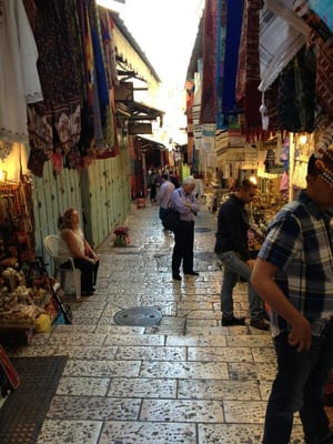 David Street, Old City in Jerusalem