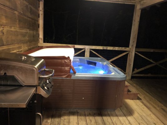 Hot tub!