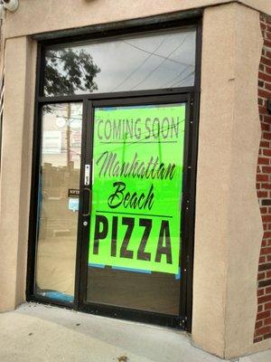 New Pizza Place coming