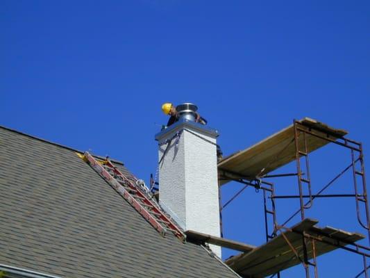 We offer a full range of chimney repair and restoration services.