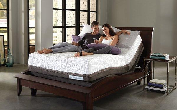 Serta Mattresses and Adjustable foundations available in any size.