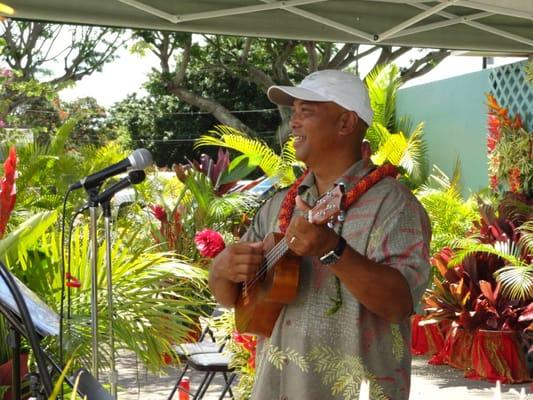 I enjoy being the Koloa Elem School Mayday emcee and musician...10+ years.