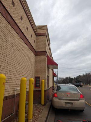 At the drive-thru