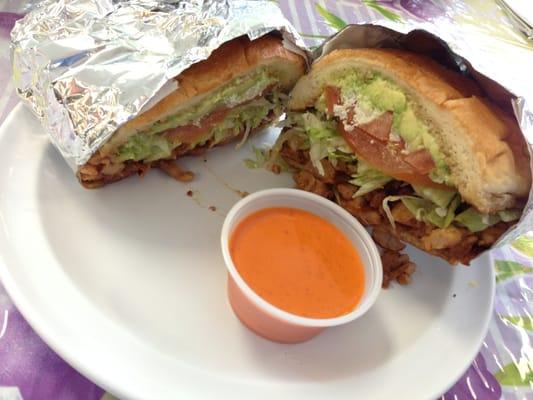 Chicken torta