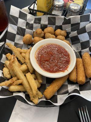 Basic appetizer plate