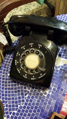 Old rotary phone