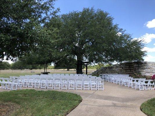 Before decor was up- Chisholm venue