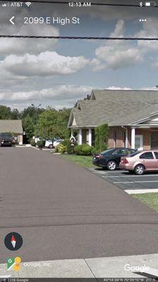 Street view of Psychology & Counseling Associates, PC, 2091 E High St, Pottstown, PA 19464 from Googlemaps.