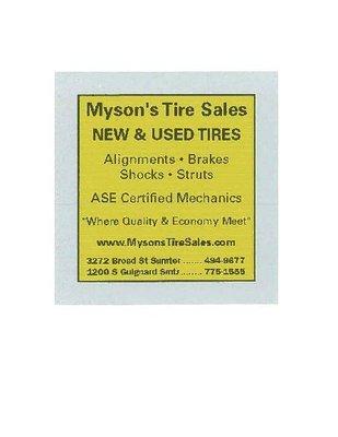 Myson's Tire Sales