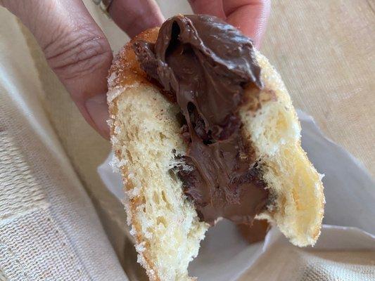 Nutella donut