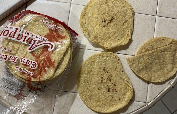 Unusable Tortillas