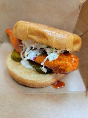 Nashville hot chicken sandwich