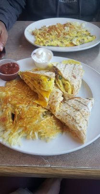 Breakfast quesadilla