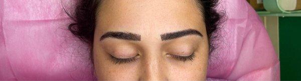 Brows right after second treatment!!!