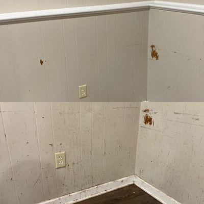 Before/After Wall