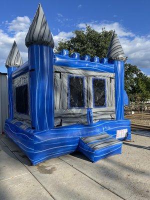 Marble Blue bounce house