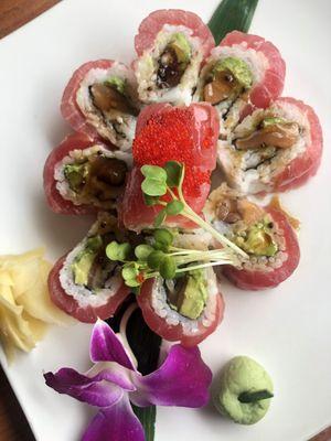 Cherry blossom roll