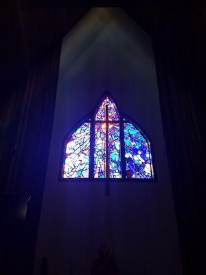 Stained glass window