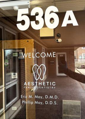 Entrance - 536 W. Boughton Rd, Suite A