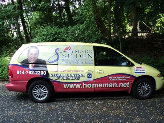 The Mark Seiden Real Estate Team Van