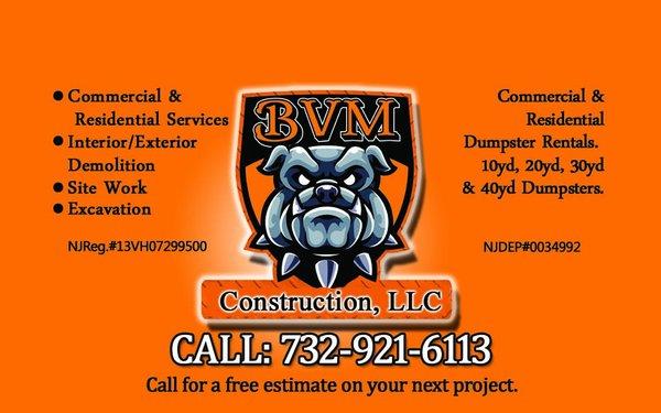 Residential "Load & Go" weekend dumpster rentals!  Call us today to drop a dumpster for weekend only.