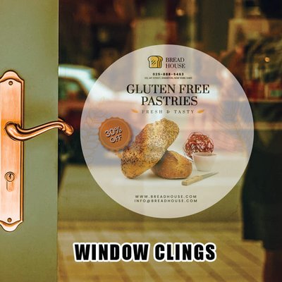 window clings for businessess