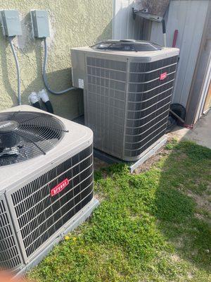 Brand-new AC units