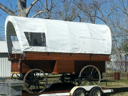 Wagon Covers for Trail Rides and Rodeos!