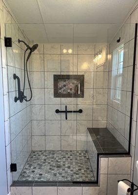 Custom Shower glass