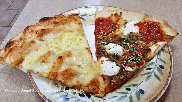 Crust+sauce + cheese+ toppings = awesome. Real pizza in NJ.