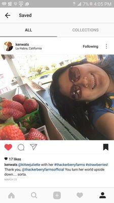 Another satisfied Strawberry club member