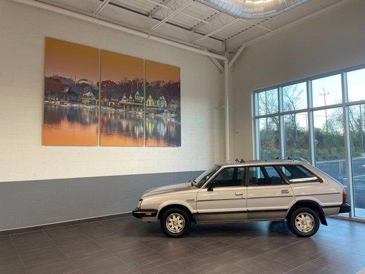 A classic at Glanzmann Subaru in Willow Grove, PA