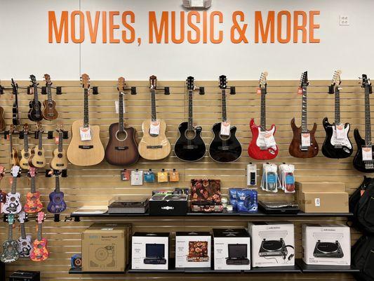 They have music, movies, and lots of other things!