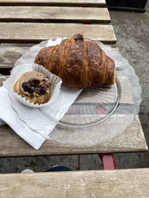 Croissant and Cafe Mocha Tiny Donut