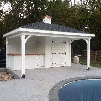 12 x 16 Poolhouse