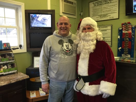 Even Santa made his way to Oceanside Auto