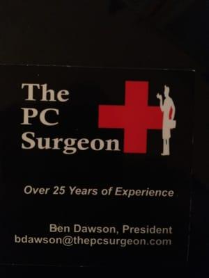 The PC Surgeon