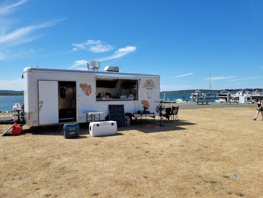 Rock the Boat Music Festival setup