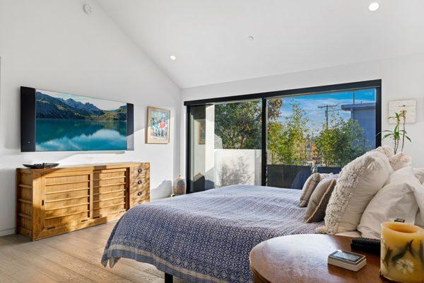 Notice how we beautifully captured the contrast in the late-afternoon light, and how it brings out the color and texture in the dresser.